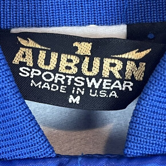 Wal-Mart Satin Vintage Baseball Jacket Risk Control Team Patch Size Medium - Picture 4 of 7